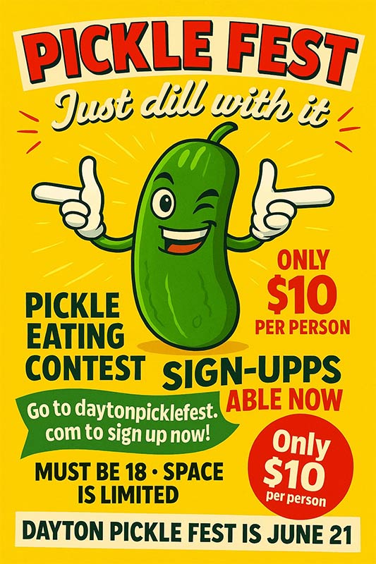 Pickle Eating Contest